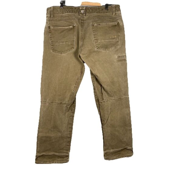 KUHL Rydr Mens 40 X 32 Distressed Utility Canvas Hiking Outdoor Workwear Jeans - Picture 9 of 16